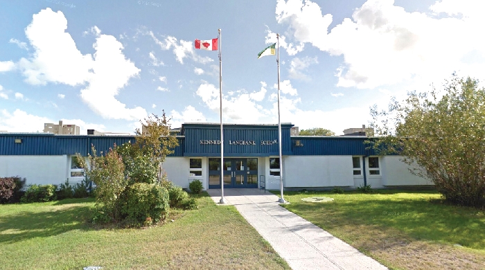 Kennedy Langbank School was one of the schools affected by move to remote learning.